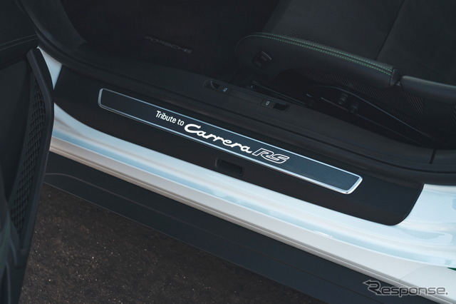 ポルシェ 911 GT3 RS 新型の「トリビュートtoカレラRSパッケージ」