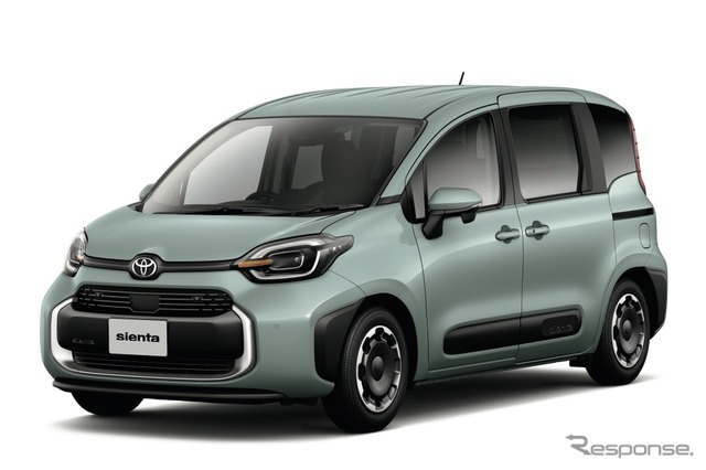 トヨタ・シエンタZ（ハイブリッド・2WD・7人乗り、アーバンカーキ、オプション装着車）
