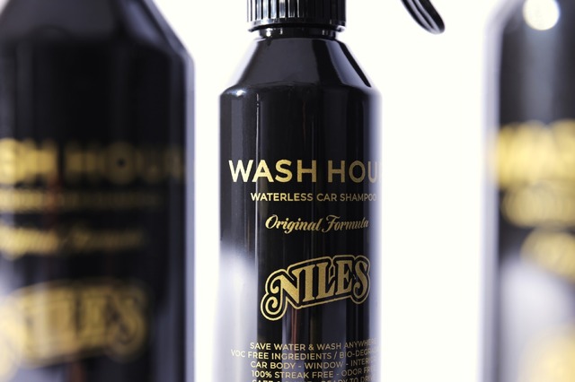 車のスペシャリストが開発した“水なし洗車”「NILES WASH HOUR」が新発売