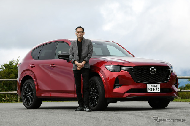 野口優氏とマツダ CX-60 XD ハイブリッド