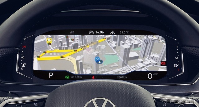 VW ティグアン デジタルメータークラスター“Digital Cockpit Pro”