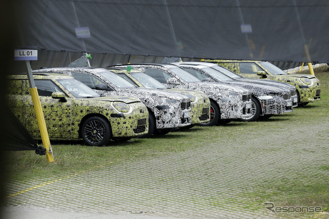 BMW X2 次期型プロトタイプ（スクープ写真）