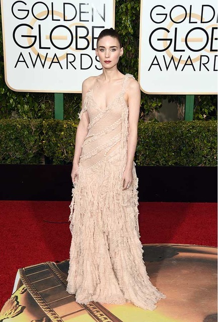 ルーニー・マーラ／第73回ゴールデン・グローブ賞授賞式(C)Getty Images