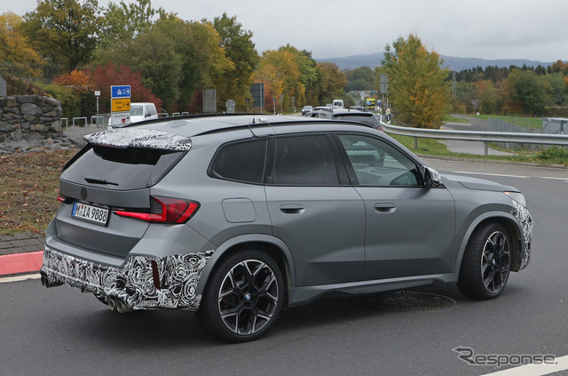 BMW X1 Mパフォーマンスモデル 改良新型プロトタイプ（スクープ写真）