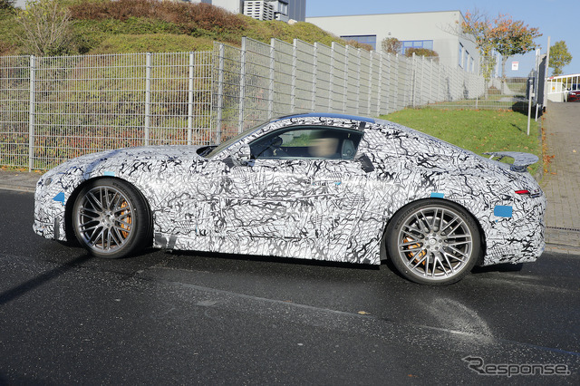 メルセデスAMG GT Edition1 市販型プロトタイプ（スクープ写真）