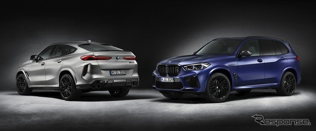 BMW X6M と  X5M の現行型（参考）