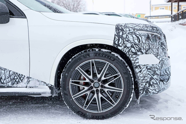 メルセデスAMG GLC63クーペ プロトタイプ（スクープ写真）