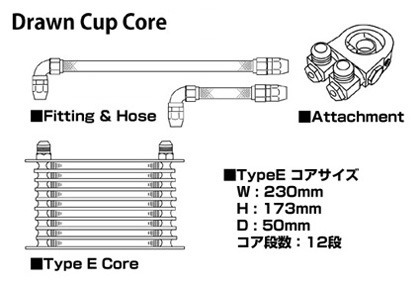 RACING OIL COOLER KIT BR