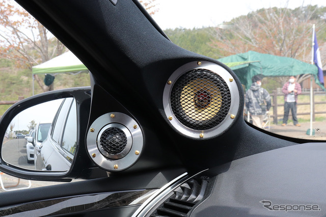 「ブラックス」の『BRAX DSP』を搭載したオーディオカーの一例（製作ショップ：クァンタム＜茨城県＞）。