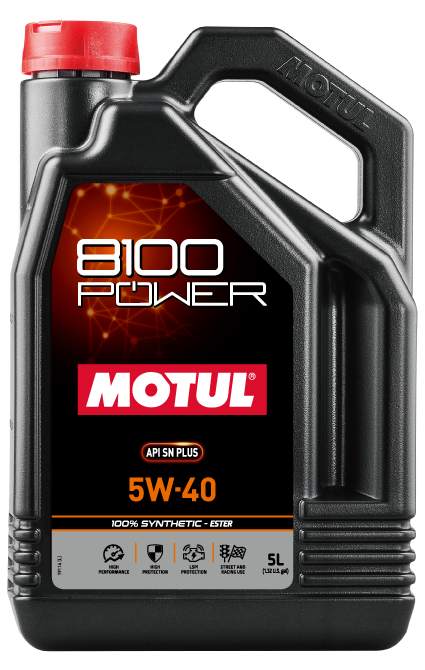 「8100 POWER 5W-40」5L