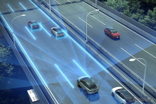 プロパイロット2.0（日産アリア）