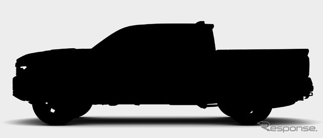 トヨタ・タコマ 新型のティザー写真