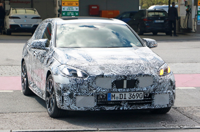BMW M135i 後継モデルプロトタイプ（スクープ写真）