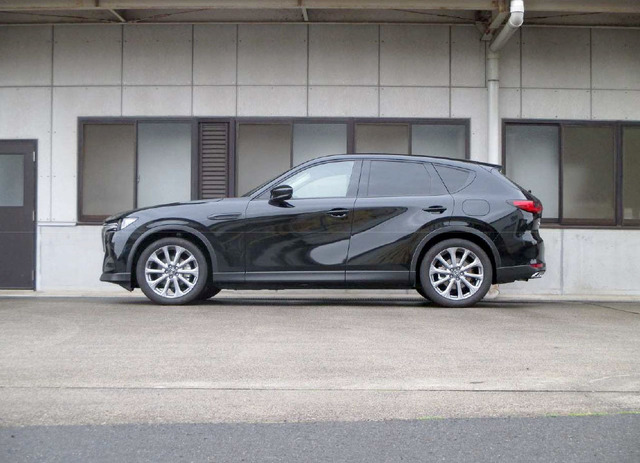 SUSTEC NF210 MAZDA CX-60（KH3P：ディーゼル）用実装例（ダウン量：F 28mm／R 27mm）