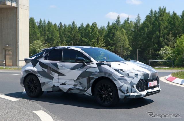 トヨタ C-HR 次期型プロトタイプ（スクープ写真）