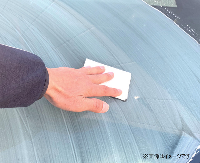 コーティングの下地処置にも最適、ドライタイプの油膜取りシート
