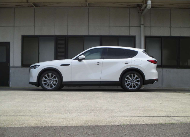 SUSTEC NF210 MAZDA CX-60用実装例（ダウン量：F 28mm／R 27mm）