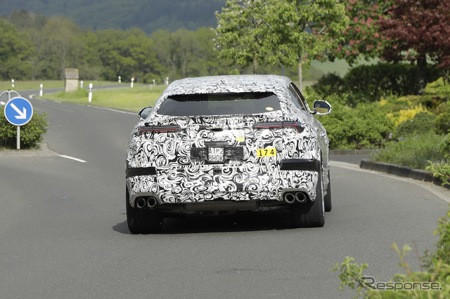 ランボルギーニ ウルス PHEV プロトタイプ（スクープ写真）