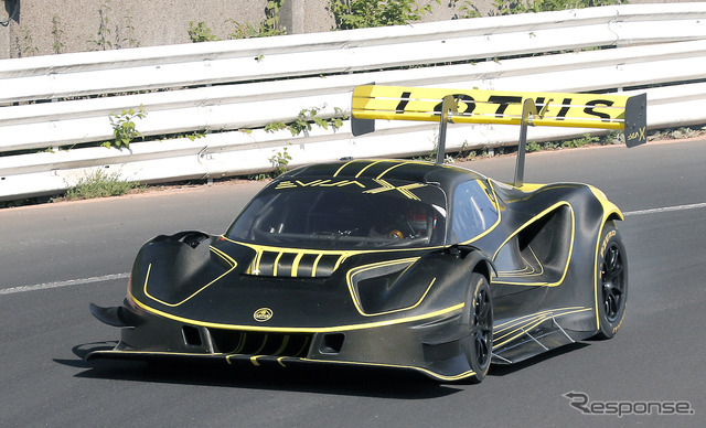 ロータス エヴァイヤX 開発車両（スクープ写真）