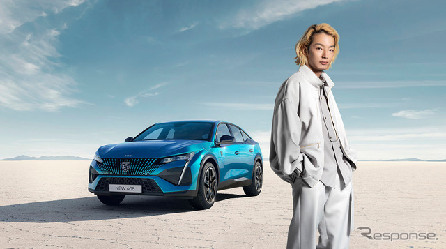 プジョー 408とアンバサダーの森山未來