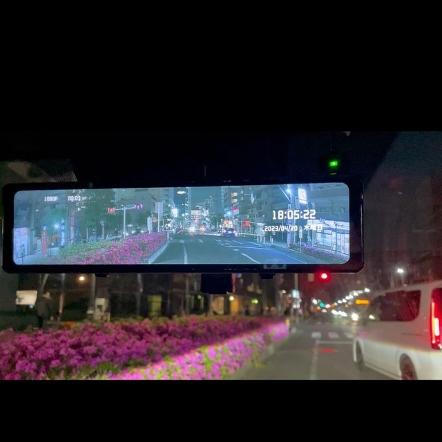 ミラー本体設置