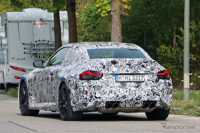 BMW M2 CS プロトタイプ（スクープ写真）