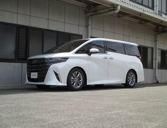 SUSTEC DF210 TOYOTAアルファード（40系）用実装例