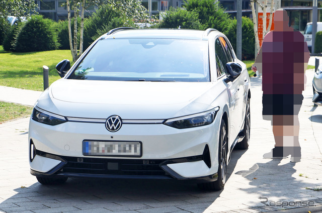 VW ID.7 ヴァリアント　市販型プロトタイプ　スクープ写真