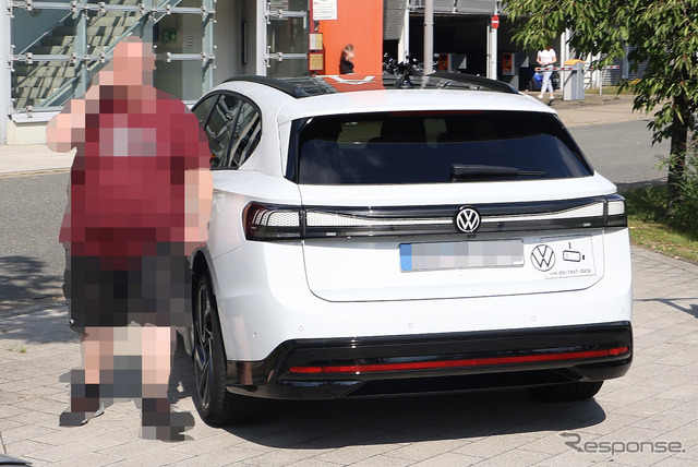 VW ID.7 ヴァリアント　市販型プロトタイプ　スクープ写真