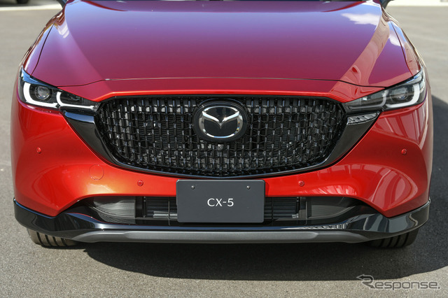 マツダ CX-5 改良新型（ソウルレッドクリスタルメタリック）