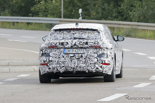 アウディ A6アバント プロトタイプ（スクープ写真）