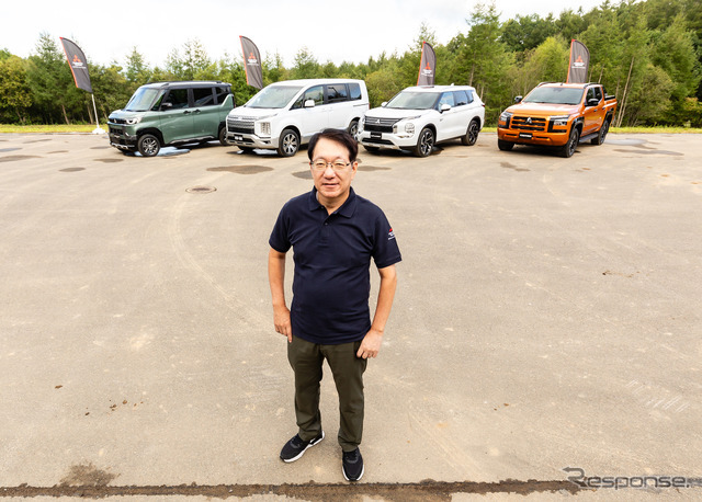 三菱自動車 加藤隆雄社長と三菱らしさあふれるラインアップ