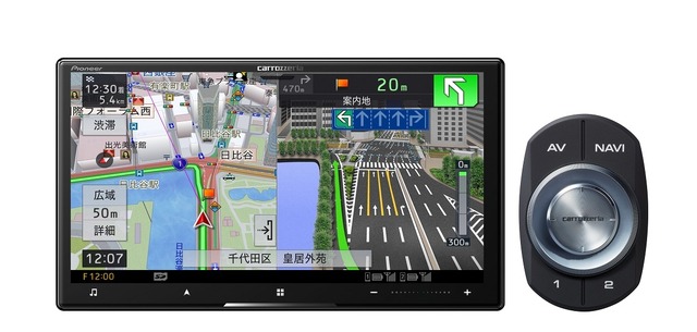 AVIC-CW912III7V 型 HD/TV/DVD/CD/Bluetooth/USB/SD/ チューナー・AV 一体型メモリーナビゲーション