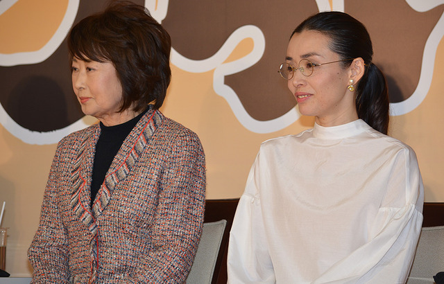 吉行和子、中嶋朋子／『家族はつらいよ』完成報告会見