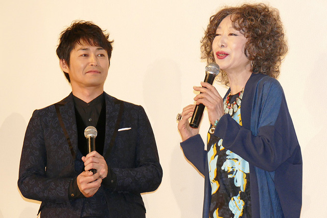 安田顕、三田佳子／『俳優 亀岡拓次』完成披露上映会