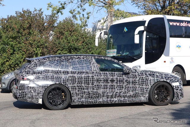 BMW M5ツーリング プロトタイプ（スクープ写真）