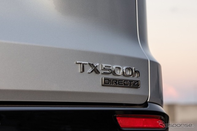 レクサス TX のハイブリッド車「TX500h」