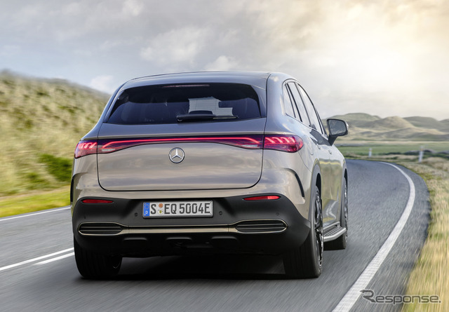 メルセデスベンツ EQE SUV（写真は海外仕様）
