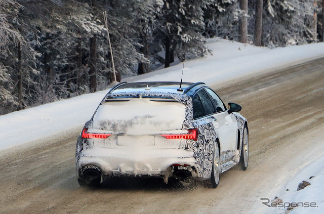 アウディ RS6 GT プロトタイプ（スクープ写真）