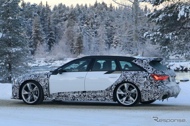 アウディ RS6 GT プロトタイプ（スクープ写真）