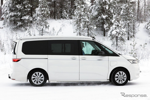 VW カリフォルニア PHEV プロトタイプ（スクープ写真）