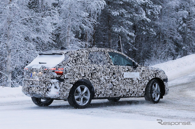 アウディ Q3 次期型プロトタイプ（スクープ写真）
