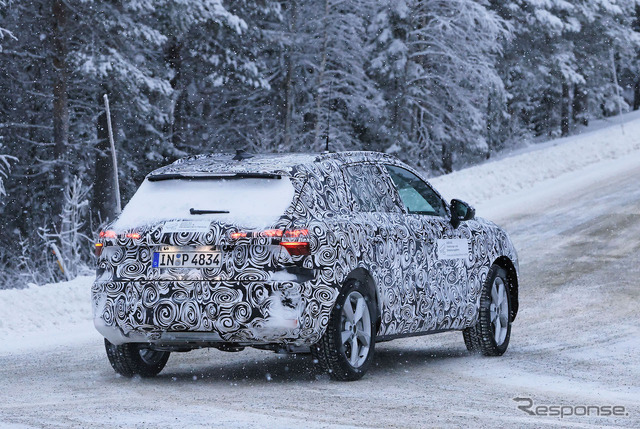 アウディ Q3 次期型プロトタイプ（スクープ写真）