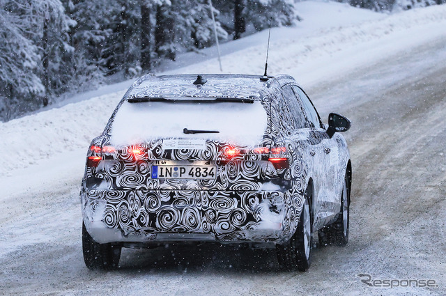 アウディ Q3 次期型プロトタイプ（スクープ写真）