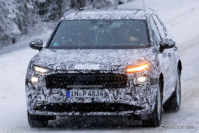 アウディ Q3 次期型プロトタイプ（スクープ写真）