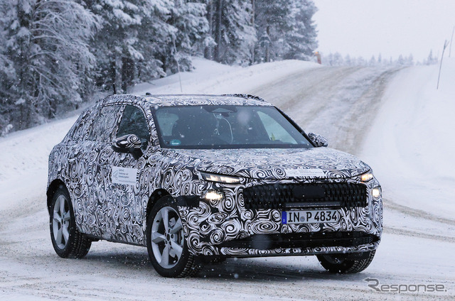 アウディ Q3 次期型プロトタイプ（スクープ写真）