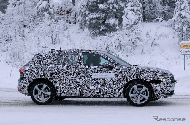アウディ Q3 次期型プロトタイプ（スクープ写真）