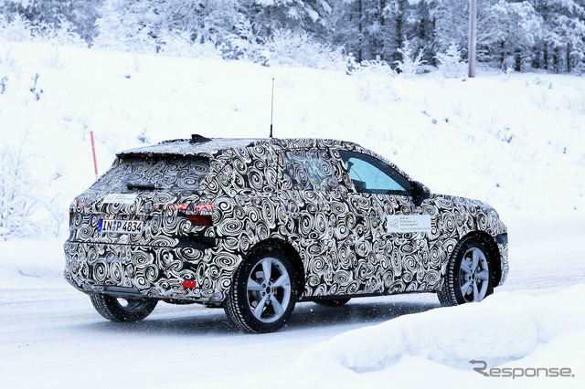 アウディ Q3 次期型プロトタイプ（スクープ写真）