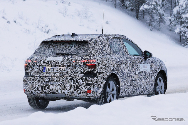 アウディ Q3 次期型プロトタイプ（スクープ写真）