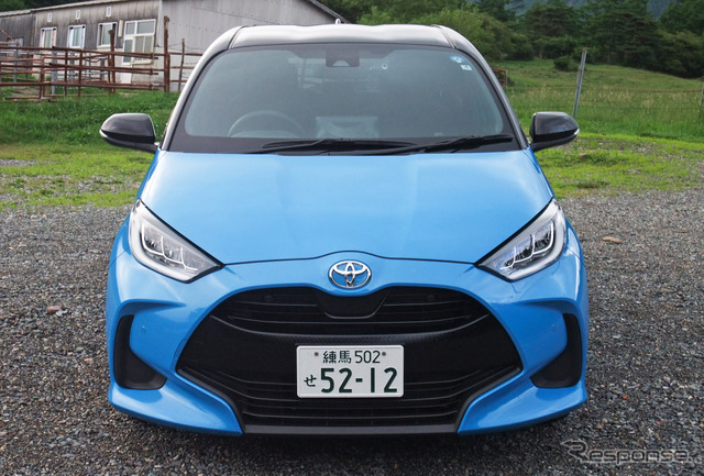ヤリス「1.5 Z」のフェイス